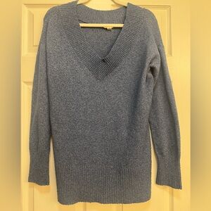 ANA Heather Blue V-Neck Sweater